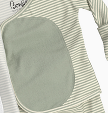 footie in mint twist