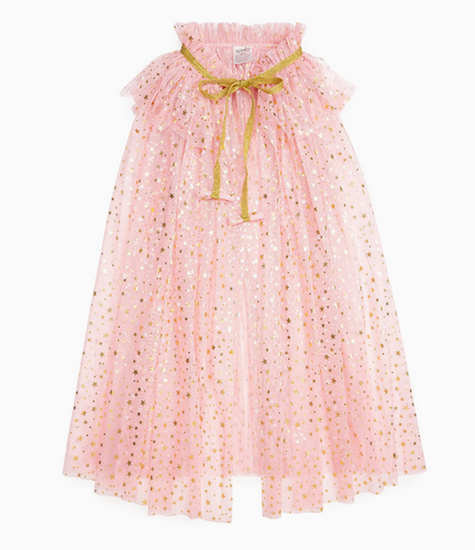 blush shimmer star cape
