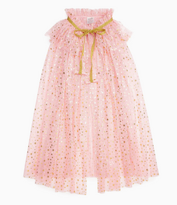 blush shimmer star cape