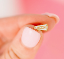cheer megaphone earrings