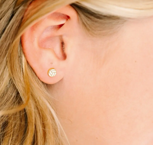volleyball earrings