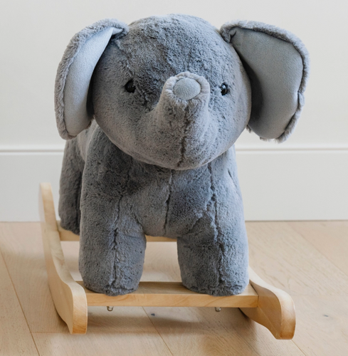 (FINAL SALE/NO SHIP) big elephant animal rocker