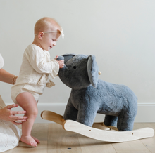 (FINAL SALE/NO SHIP) big elephant animal rocker