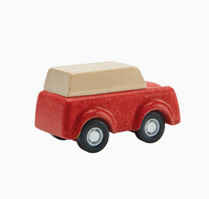 red land rover