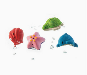 sea life bath set