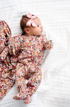 zippered footie in penelope