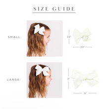 velvet hair clip - ballet