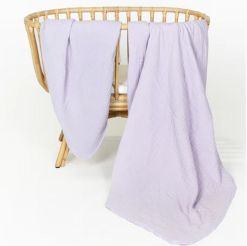 cloud muslin™ quilt - lilac