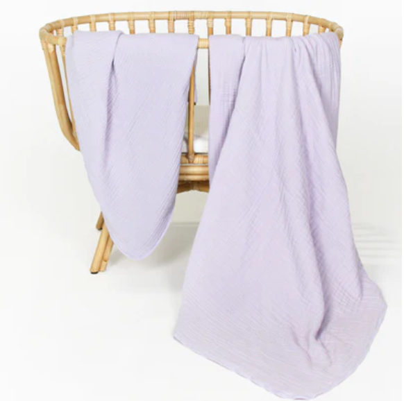 cloud muslin™ quilt - lilac