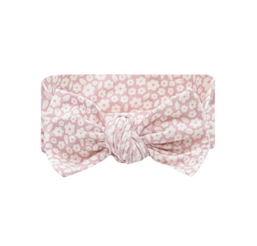 knot headband flora