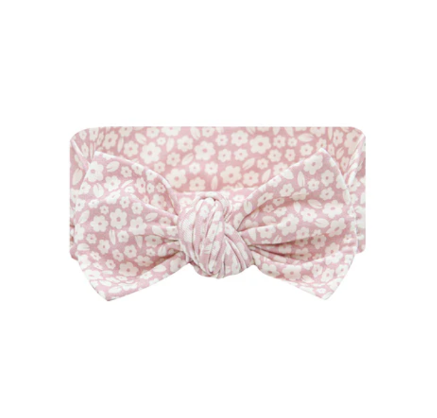 knot headband flora