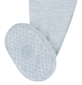 zippered footie in crew