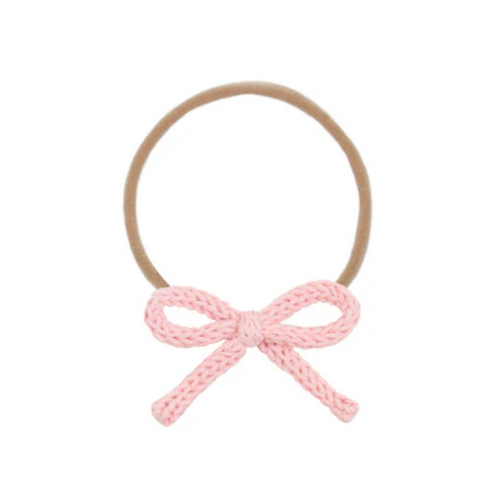 crochet bow headband - petal