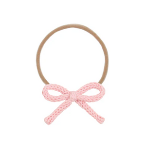 crochet bow headband - petal