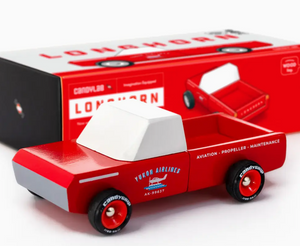 longhorn red pickup