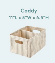 sea stripe hideaway caddy