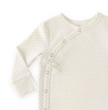 sea pin dot romper