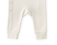 sea pin dot romper
