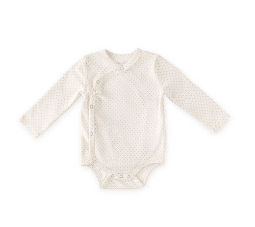 peony dot onesie