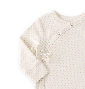 peony pin dot romper