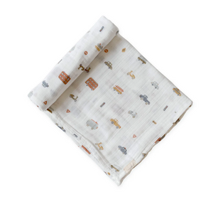 pehr swaddle rush hour