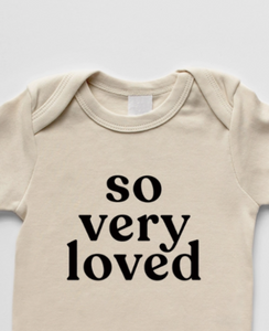 so very loved onesie