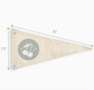'long live childhood' pennant