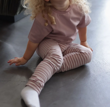 mauve extra long legging