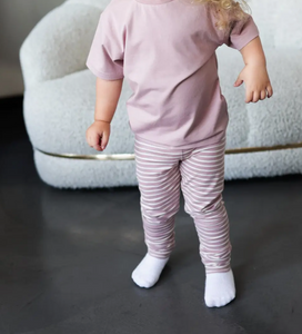 mauve extra long legging