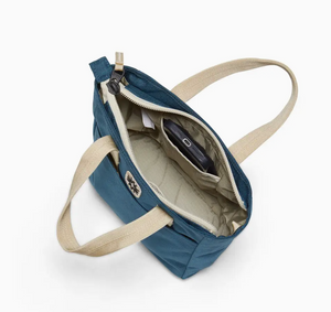 tiny tote in navy