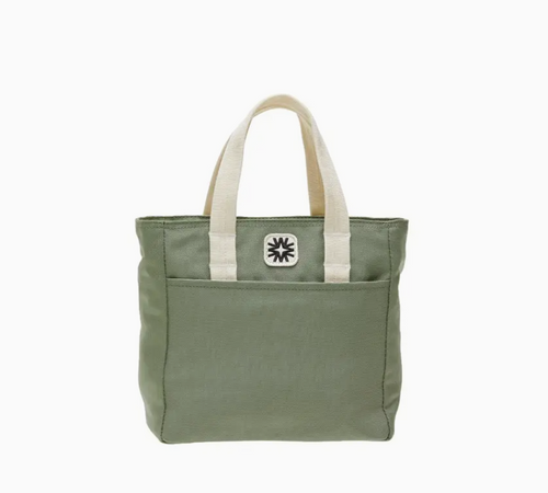 tiny tote in sage