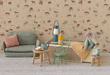 little brother in dot pajamas