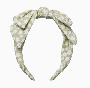 eden double bow headband