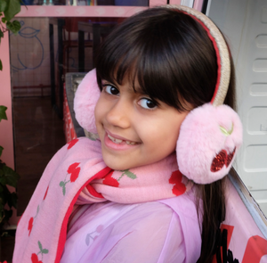 cheerful cherry earmuffs