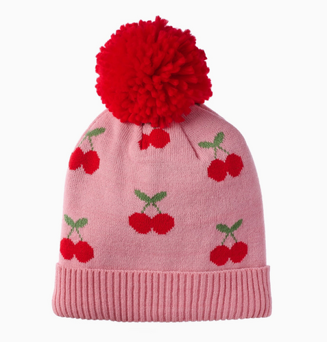 cheerful cherry hat