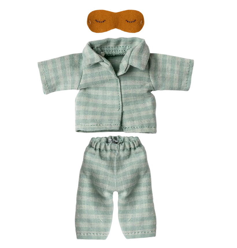dad mouse pajamas mint