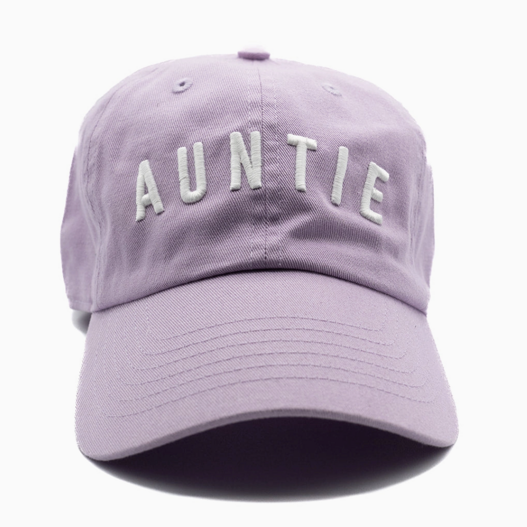 auntie ball cap in lilac