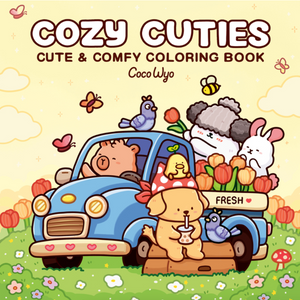 cozy cuties coloring book
