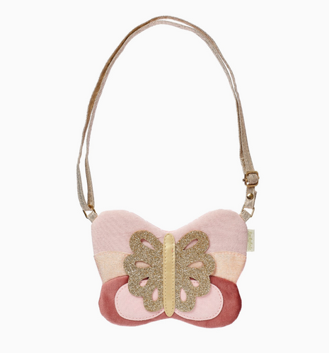 patchwork butterfly bag