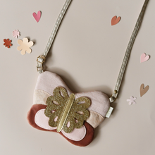 patchwork butterfly bag