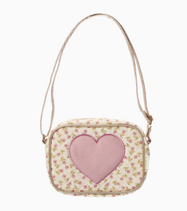 patchwork heart bag