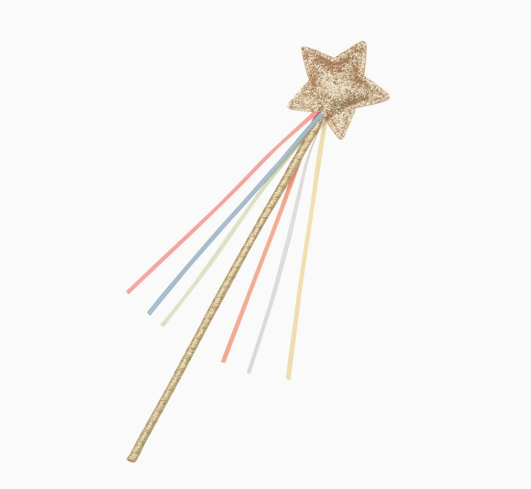 glitter star wand