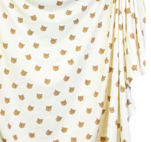 swaddle blanket in teddy
