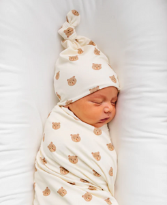 swaddle blanket in teddy