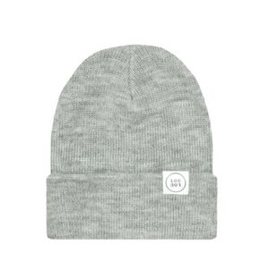 beanie - heathered grey