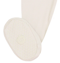 zippered footie in winnie