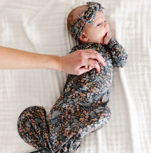 knotted gown in bea