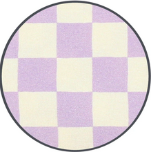 zippered footie violet