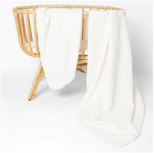 cloud muslin™ quilt - white