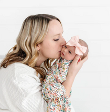 linen bow headband ballet